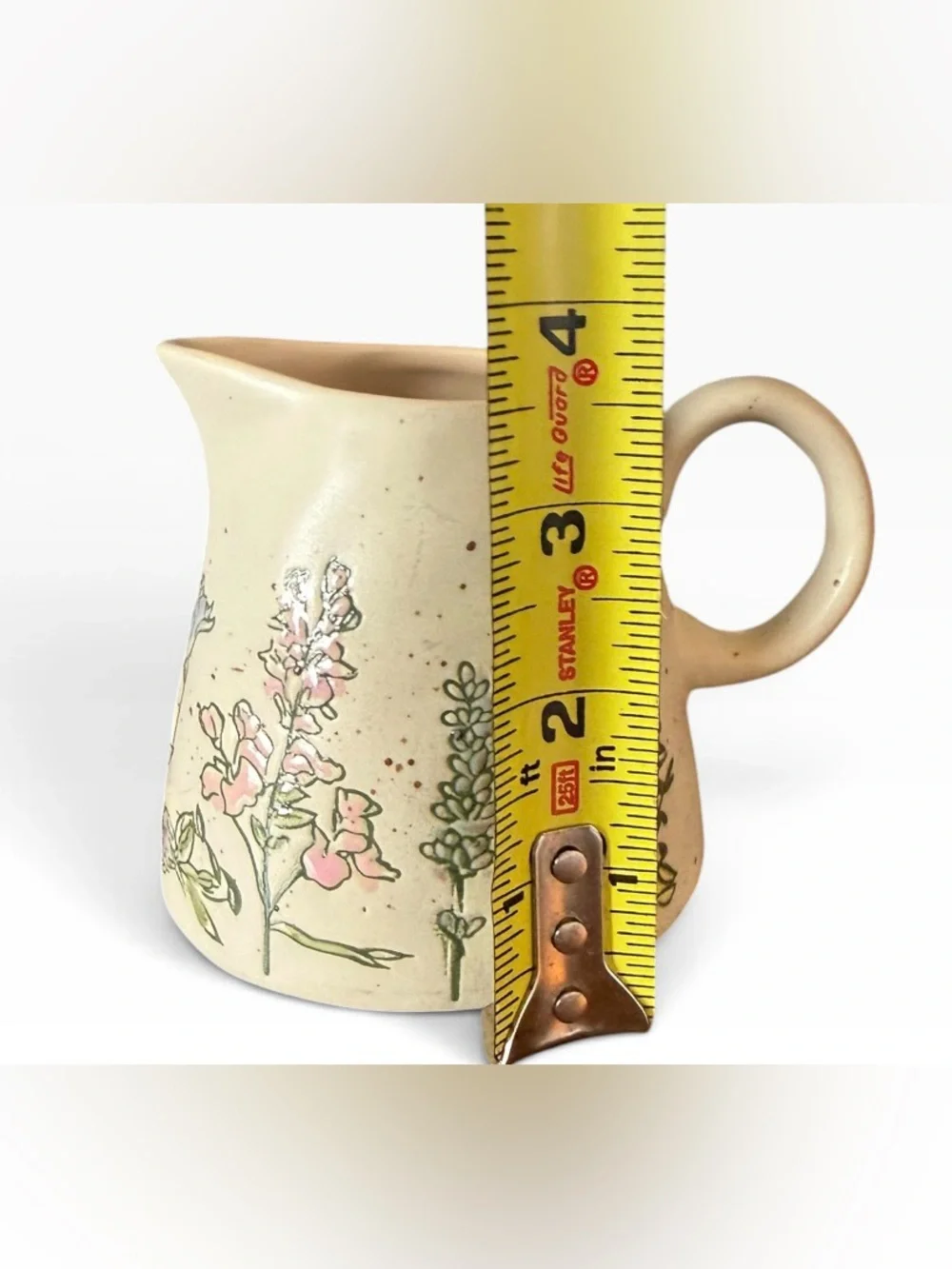 Spectrum Designz Wildflower Ceramic Creamer Pitcher